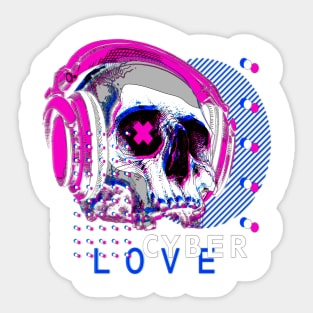 Cyber L O V E Sticker